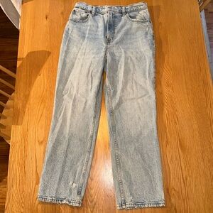 Abercrombie 90s Straight Ultra High Rise Jeans